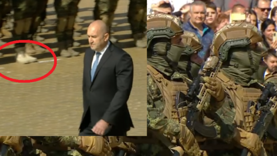 Голям гаф на парада за Гергьовден!
