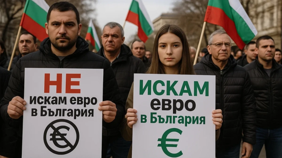 "МЯРА": Близо 55% от българите не подкрепят въвеждането на еврото, 35% са "за"