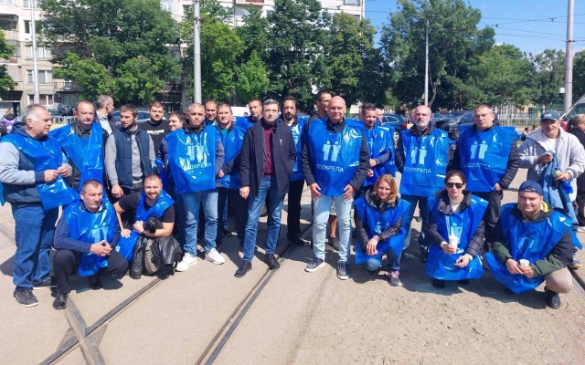 Протестът на градския транспорт в София продължава и утре, метрото ще работи