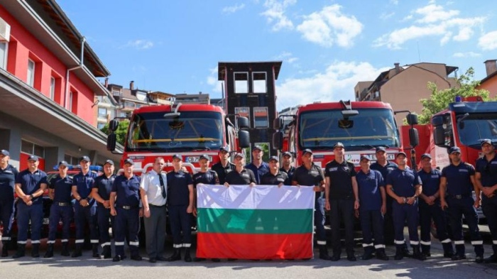 България изпрати помощ за борба с пожарите в Гърция