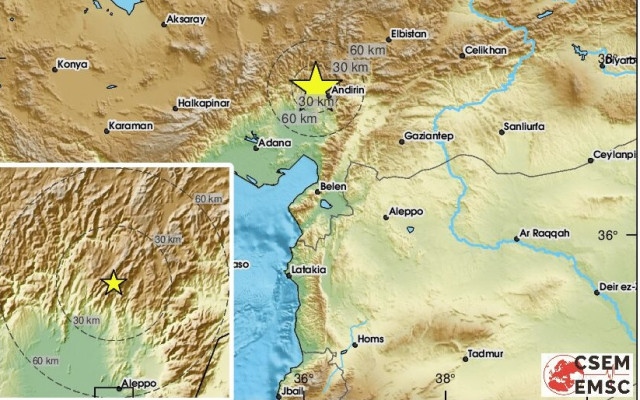 4,1 по Рихтер разлюля Югозиточна Турция