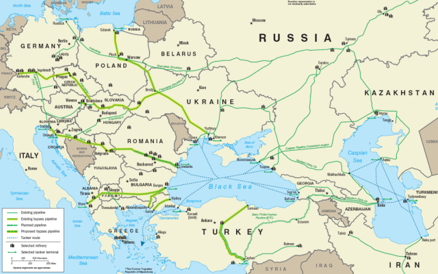 Украйна спря петрола за Централна Европа