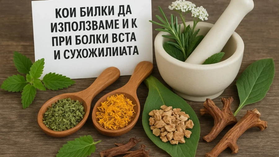 Кои билки да използваме и как при болки в ставите и сухожилията