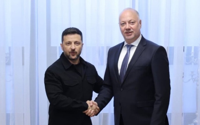 Зеленски: С Росен Желязков обсъдихме проекти, свързани със сигурността в Черно море