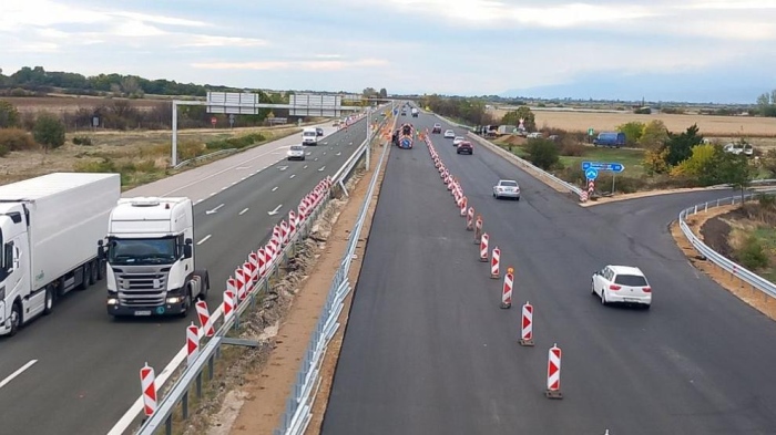 Внимание, шофьори: Ремонти затварят ленти на магистралите „Тракия“ и „Струма“