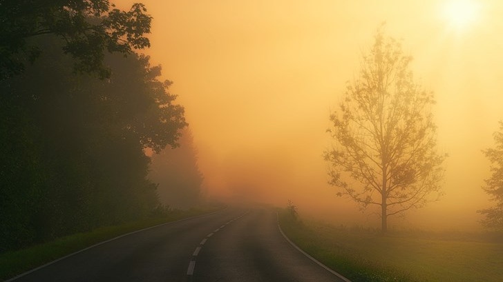 Мъгла и ремонти затрудняват движението в страната