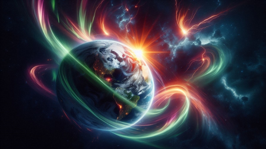 Магнитни бури по дни и часове през ДЕКЕМВРИ 2025