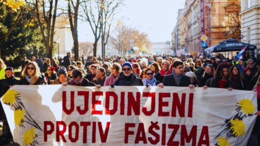 Хиляди в Хърватия се обединиха срещу възраждането на усташите и крайнодесния екстремизъм