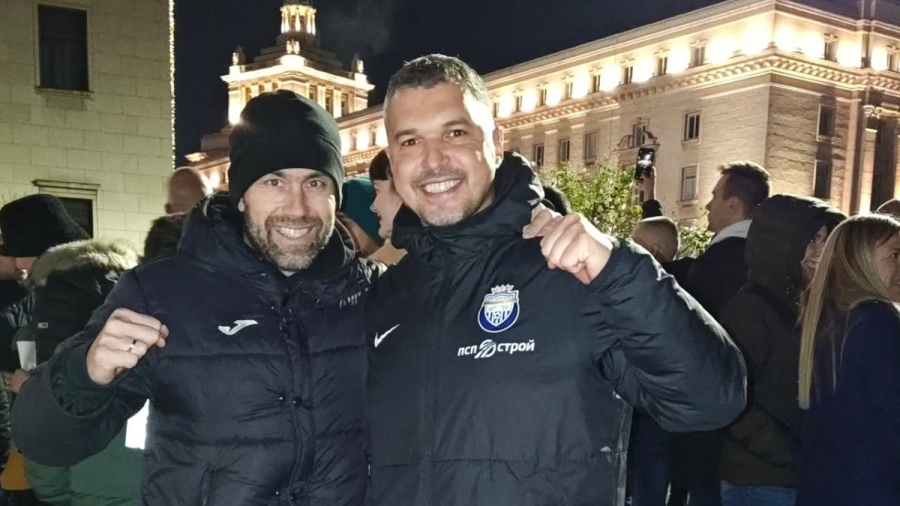 Божинов от протеста: Излязох, защото ми писна да гледам отстрани