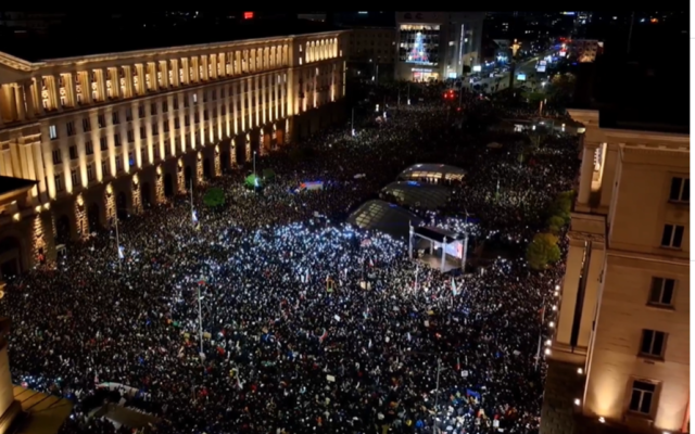 "Мяра": Над 70% от българите подкрепят протестите