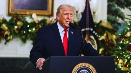 Тръмп отчете успех след първата си година на власт и прехвърли вината за проблемите на Байдън