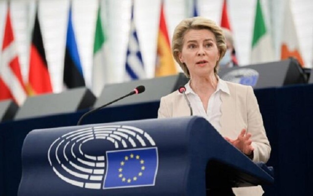 Фон дер Лайен: Няма да продължим, докато не одобрим финансирането за Украйна