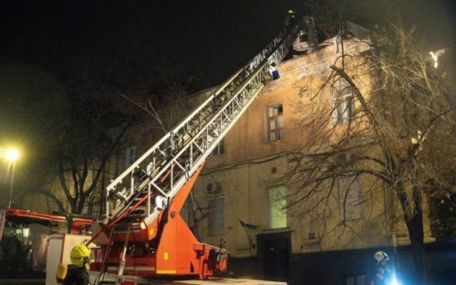 Одеса е била атакувана тази нощ с дронове и ракета от Черно море