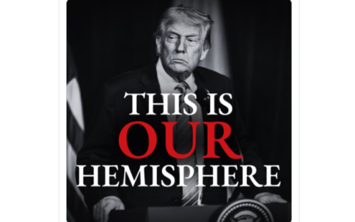 Държавният департамент на САЩ: „Това е нашето полукълбо“