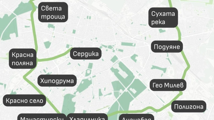 Зеленият ринг: София подготвя следващите стъпки за реализация на най-големия линеен парк