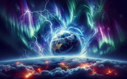 След кратко затишие: Задава се нова магнитна буря, вилнее два дни