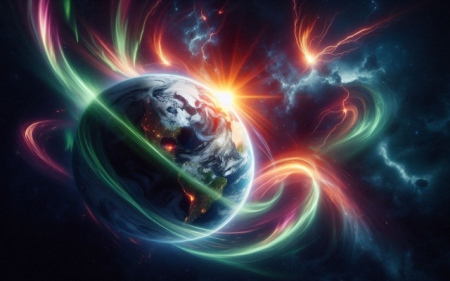 Магнитни бури през АПРИЛ 2026 г. по дати и часове