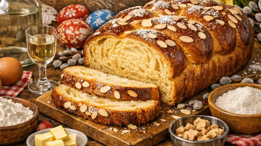 Рецептите на баба за Великден: Вкусен домашен козунак с ракия