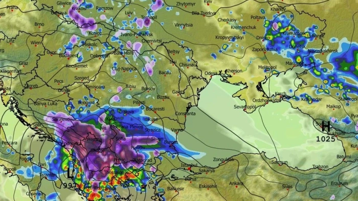 Meteo Balkans: Пловдив и Пазарджик ще бъдат сред най-засегнатите от великденския циклон
