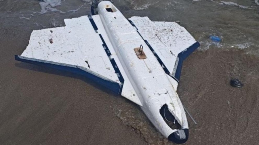 Откриха дрон и на брега край Ахтопол