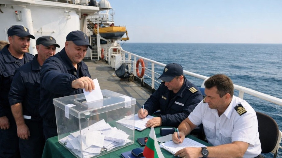 Избори на борда: Моряците от ферибот „Дружба“ гласуват в открито море