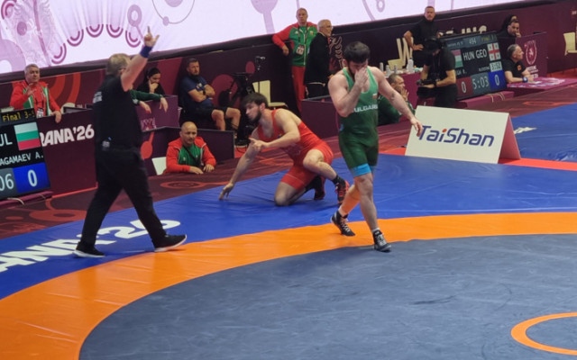 Ахмед Магамаев с бронз за България на Европейското първенство