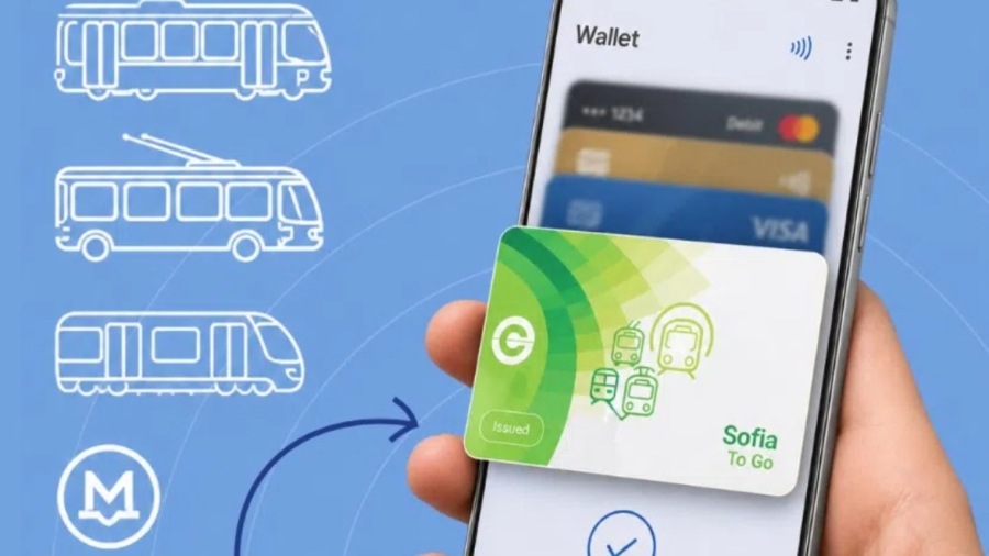 Картата за градския транспорт влиза в телефона ни