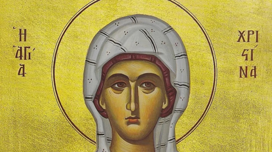 Знаците на Света Христина вещаят есента