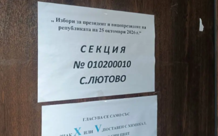 Лютово бойкотира изборите: Нула гласували до 15:30 ч.